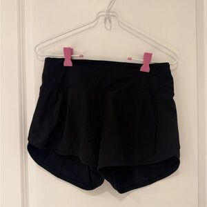 lululemon Speed Up Shorts 4” - Size 4 - Black - Like New